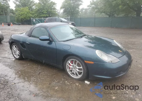 2004 Porsche Boxster S из США, поврежденный, VIN WP0CB29884U661172